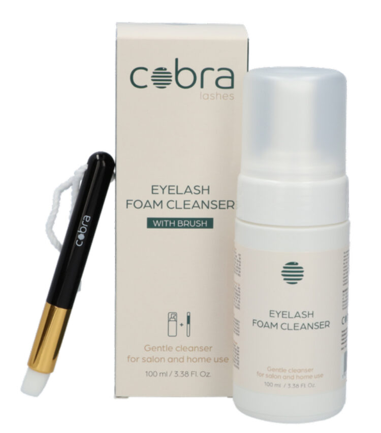Eyelash Foam Cleanser 100ml + Reinigingsborstel